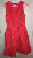 Oscar De La Renta Red Dress