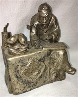 Oriental Metal Figural Sculpture