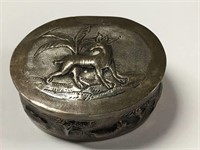 Early Snuff Bottle With Animal Scenes