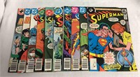 10 Superman Comic Books, Incl. Dc