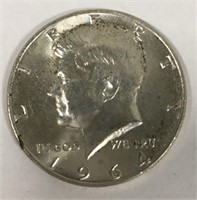 1964 Kennedy Silver Half Dollar