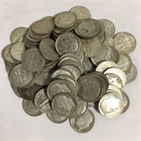 100 Silver Roosevelt Dimes