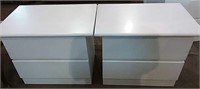 2 night stands- 26"Lx18"Wx21"H