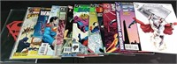13 issues of superman comics including 1st issue