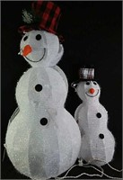 Wayfair 2 New 3D Lighted Snowmen with Top $138