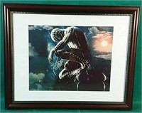 Black Spider-Man, Stan Lee w/ facsimile autograph