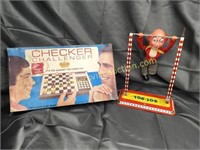 Vintage toys- Toe Joe and checker challenge
