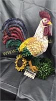 Large resin rooster