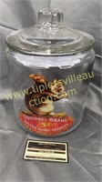 Squirrel brand peanut jar