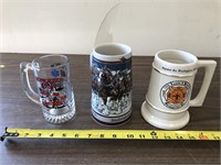 LOT OF 3 STEINS