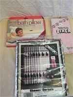 New shower curtain shower curtain liner and bath