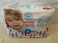 Pack of honest diapers size 4 29 in pack