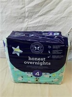 Honest overnight diapers size 4 26 in pack