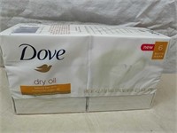 New pack of Dove dry oil Beauty bars 6 bars in