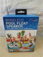 New wireless pool float speaker