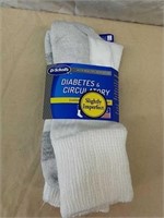 New dr. Scholl's diabetes & circulatory 2 pack of