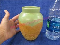 new harmony indiana pottery vase - 6in tall