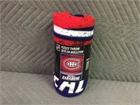 Montreal Canadiens Fleece Throw