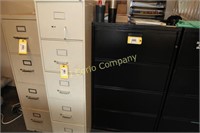 Five drawer lateral file cabinet
