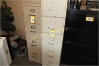 Four drawer lateral file cabinet