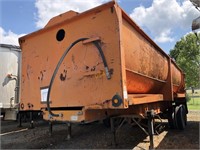 1977 Fruehauf 30' Demolition Dump Trailer,