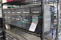 1X,34"x12"x10.5"H,18-DRAWER PARTS CAB. W/ CONTENTS