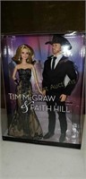 NRFB Barbie collector pink label Tim McGraw and