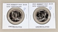 2019 Kennedy Half Dollars