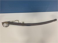 Vintage Sword with Velvet Sheath Made In India