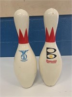 Pair of Vintage Brunswick Bowling Pins