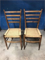 2 Unique MCM Chairs