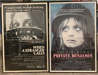 Private Benjamin & When A Stranger Calls Posters