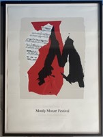 Lincoln Center's Mostly Mozart Festival Art Poster