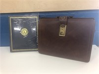 Lions Club Briefcase and Photo Album