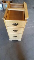 Wooden Three Drawer Cabinet