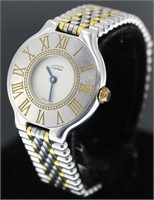 Ladies Must De Cartier Roman Dial Watch