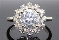 14kt Gold 2.38 ct Round Brilliant Diamond Ring