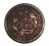 1846 Braided Hair Copper Large Cent