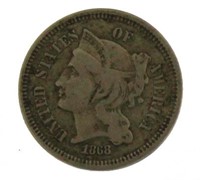 1868 - 3 Cent Nickel