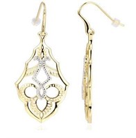 XX-Large Diamond Accent Chandelier Earrings