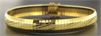 14kt Gold Aurafin Italan 8" Bracelet *Quality