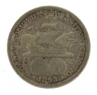 1893 Columbus Silver Commemorative Half Dollar