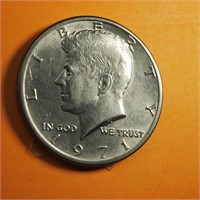 1971 Kennedy Half Dollar