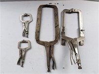 Vice Grips Welding Clamps