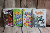 Lot of 4 WII Games