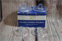 Williams Sonoma Glass Cookie Stamps