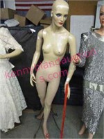 vintage full size girl mannequin (nude)