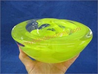 kosta boda art glass bowl