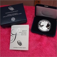 2017 American Eagle One Ounce Silver Proof Coin