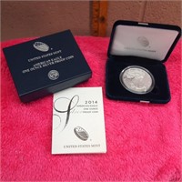 American Eagle One Ounce Silver Proof Coin/2014